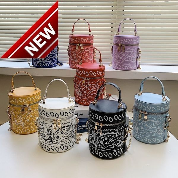 

bag female pu bucket single shoulder large capacity messenger women bags