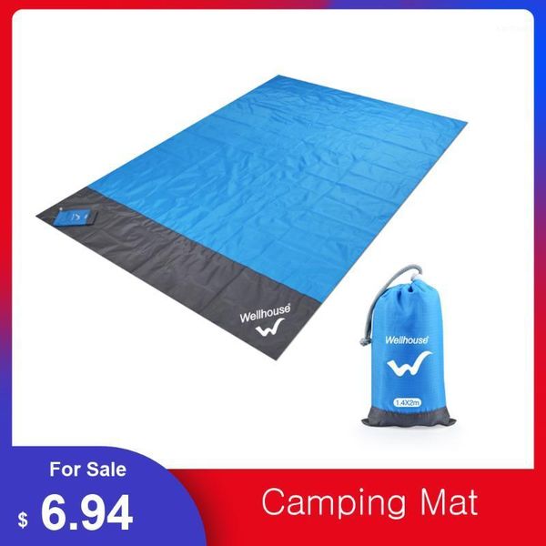 

outdoor pads beach blanket portable camping mat waterproof picnic ground baby sleeping mattress foldable moistureproof tent1