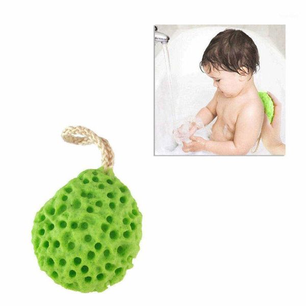 

green & orange natural ocean sea sponge bath body shower durable body sponge washing spa loofa bathroom shower tools1