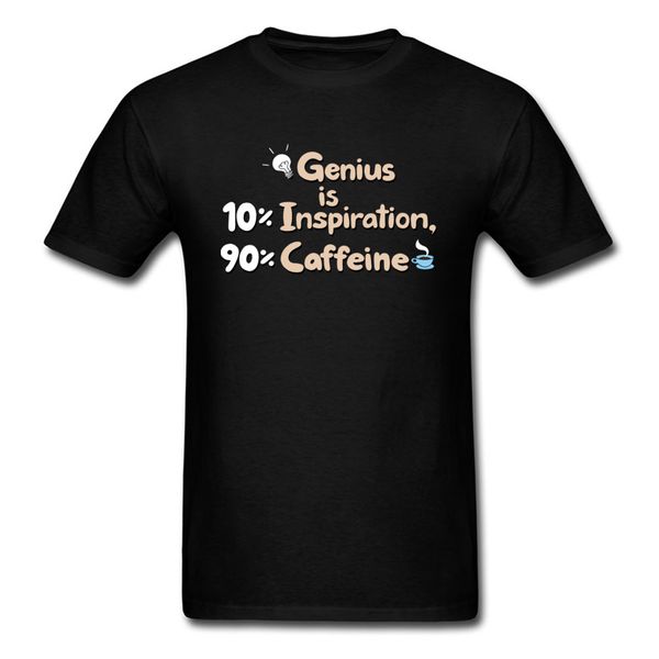 

sport genius recipe t-shirt men awesome slogan tees inspiration & caffeine letter t shirt for plus size cotton streetwear geek
