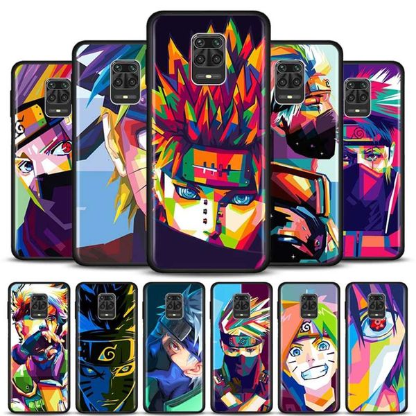 

redmi note 8 8a 8t 9 9a 9c 9i 9s k20 k30 pro 4g 6 6a 7a tpu soft naruto animation mobile phone shell