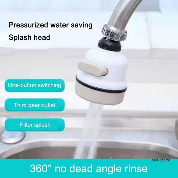 

kitchen faucet 360 degree water faucet saving tap water saving bathroom shower head filter nozzle shower spray tool1