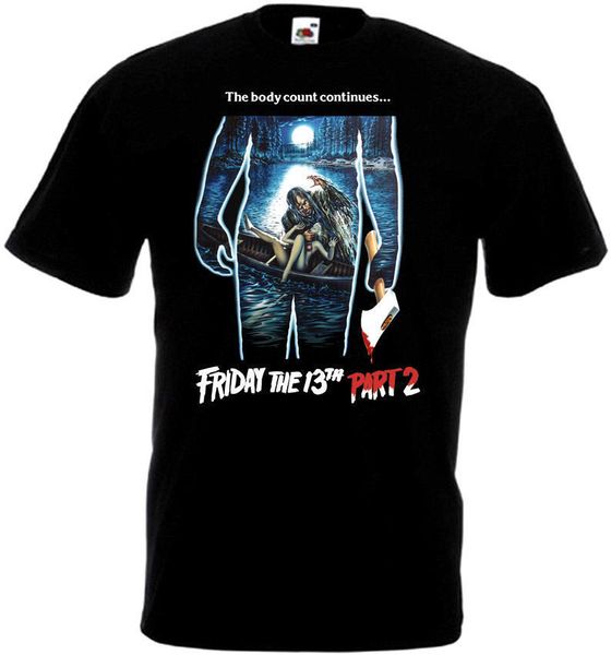 

friday the 13th v25 t shirt black movie poster all sizes s-3xl harajuku cool t-shirt homme men summer style sport hooded sweatshirt hoodie
