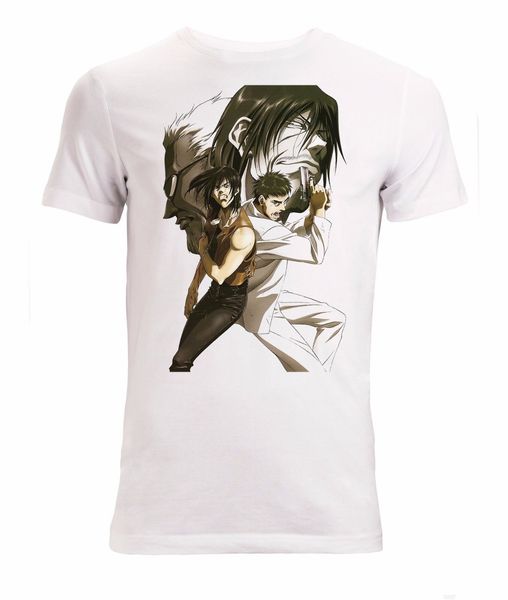 

gungrave anime artwork men's 's available stylish white cartoon men new fashion hoodie designers t shirts sweatshirt