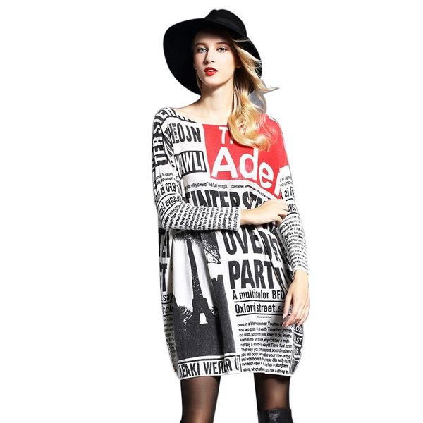 

women's clothing ladies big yards loose knitted sweaters women slash neck loose batwing sleeve pullover sweater y200910, White;black