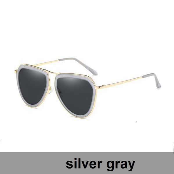 

2021 new fashion women gradient ocean lens eye sunglasses ladies alloy full frame sun glasses christmas gift wd0879 p3xi, White;black