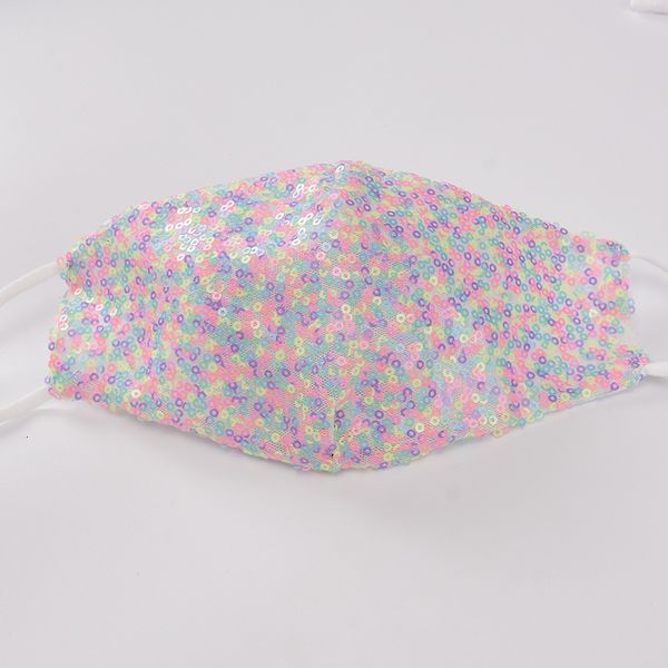 

party masquerade factory rhinestone sequin dustproof bling cover washable reuse face mask elastic earloop mouth masks 3 pju0x