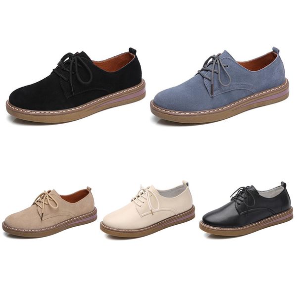 

fashion women casual shoes color triple black white beige blue women leather shoes comfortable trend trainers size 35-40