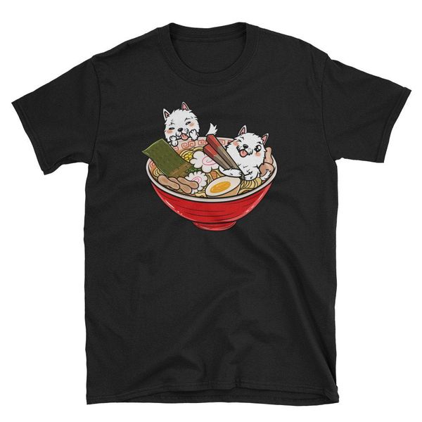 

спорт westie японский рамен kawaii рубашка забавный westie футболка вест хайленд уайт терьер тенниска