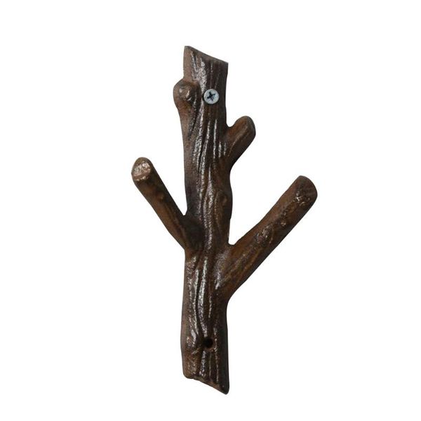 

1pc tree branch hooks iron retro creative hat hooks wall rack coat hangers for kitchen