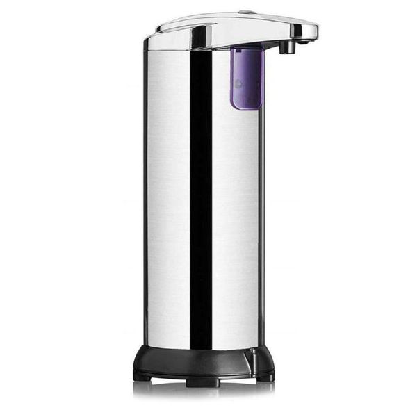 

stainless steel soap liquid sanitizer touchless dispenser bathroom hand washing soap bottle matic liquid s jllphg sport77777