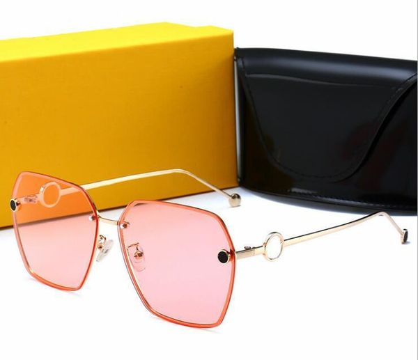 

2021 new polarized sunglasses ladies retro sunglasses fashion driving sunglasses metal frame uv350 multiple colors, White;black