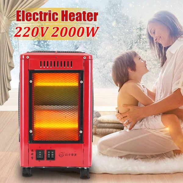 

220v 2000w five sided electric heater mutifuction household warmer energy saving heater oven grill type household