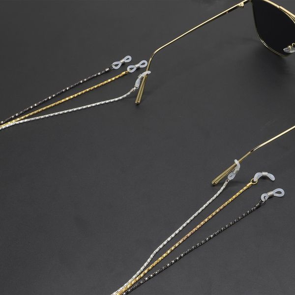 

simple black long glasses chain fashion women casual sunglasses strap women glasses accessories landyard jewelry h jllkfv