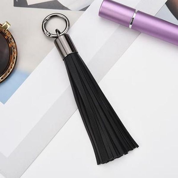 

cute key chain for women car trinket bag bugs car key ring tassels bag charm holder ornaments leather jewelry keychain eh385 h wmtmdr, Silver