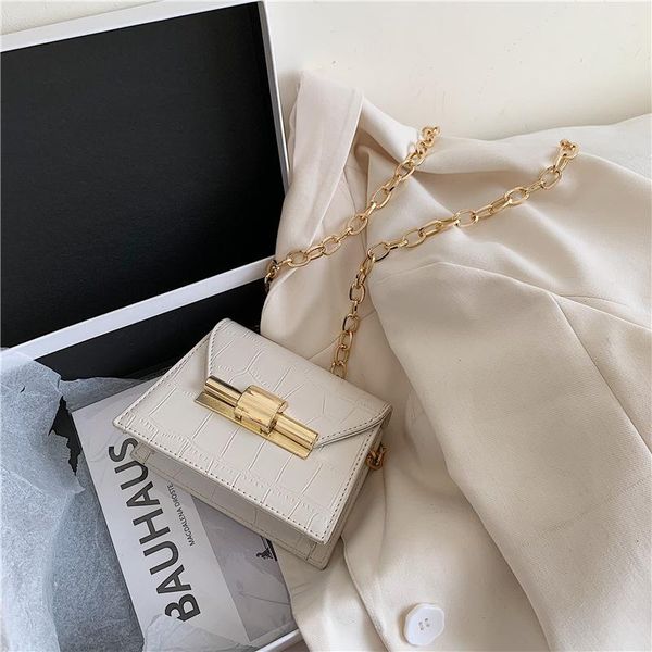 

new fashion mini chain shoulder crossbody square bag