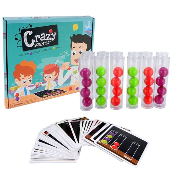 

perfeclan kids children intellectual pick up cards and remove balls into tubes developmental board game fine motor skills y200421