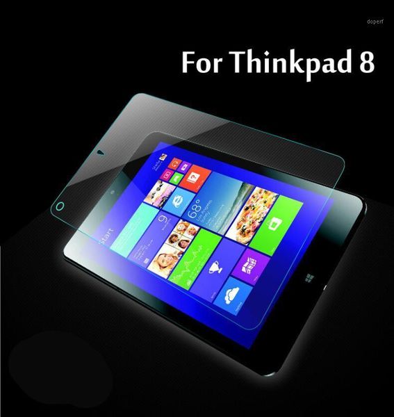 

9h hd tempered glass membrane for lenovo thinkpad 8 case tablets screen protector film1
