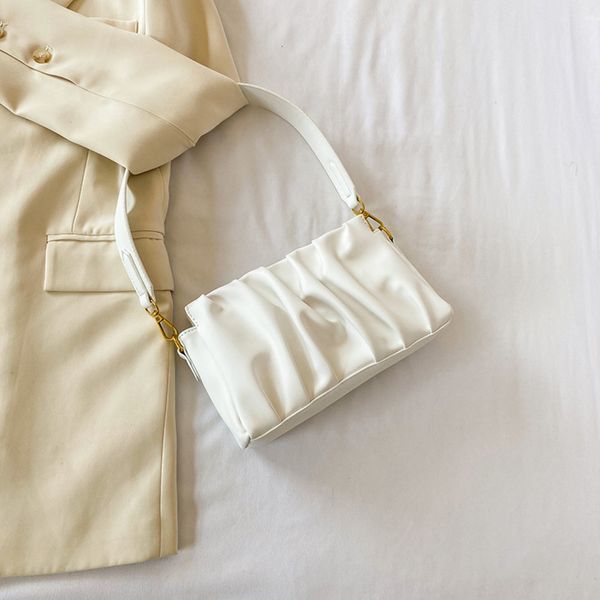 

summer 2020 new fashion fashion women's small square cross arm versatile fold small square bag single shoulder underarm bag mdqwq