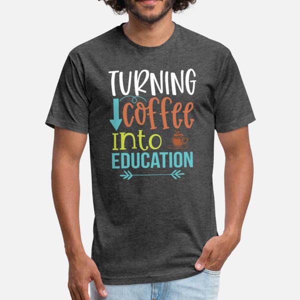 

turning coffee into education t shirt funky unique vintage tracksuit hoodie sweatshirt