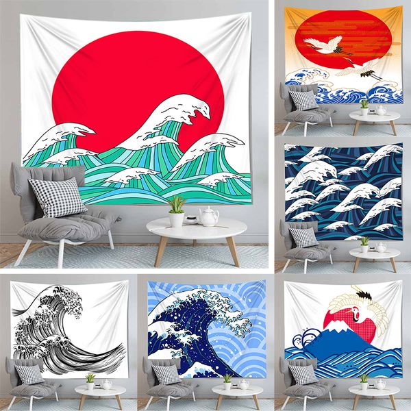 

wall hanging tapestry nordic home decoration art table cloth bedroom landscape painting