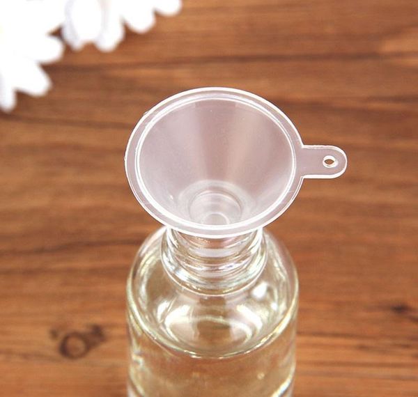 

transparent mini plastic small funnels perfume liquid essential oil filling funnel kitchen bar wmtwte dh_garden