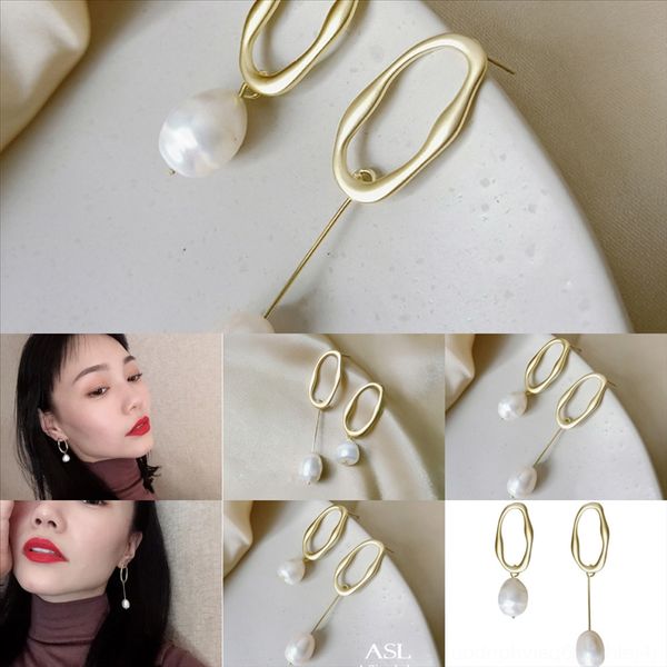 

smb long earrings cross pendant dangle punk drop chain tassel charms steel hoop earring women men jewelry titanium, Golden