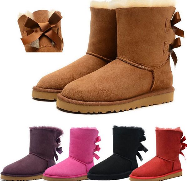 

lady style women kids baby winter fashion snow boots jointly genuine leather ankle boots style shoes boot women kids, Black