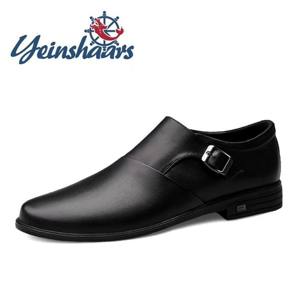 

new genuine leather loafers mens casual shoes male slip on flat designer shoes men black dress loafers leisure walk