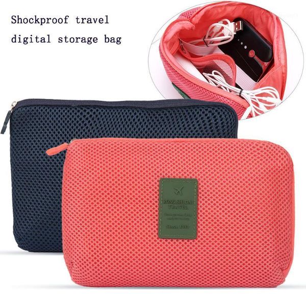 

portable shockproof travel digital usb storage bag charger cable earphone case makeup cosmetic organizer container1