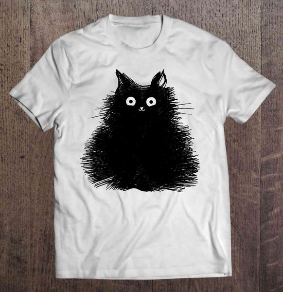 

men t shirt hairy black cat women t-shirt sport hooded sweatshirt hoodie