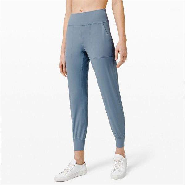 

high waist squatproof fitness joggers yoga pants women stretchy running workout sport trousers with two side pocket1, White;red