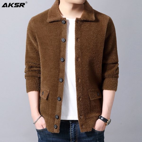 

men's cardigan plus size cashmere warm sweaters for men oversized single breasted cardigan men clothing autumn sweaters 201022, White;black