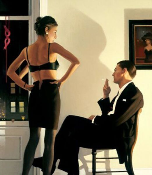 

jack vettriano artworks - night in the city home decor handcrafts /hd print oil painting on canvas wall art picture 210129
