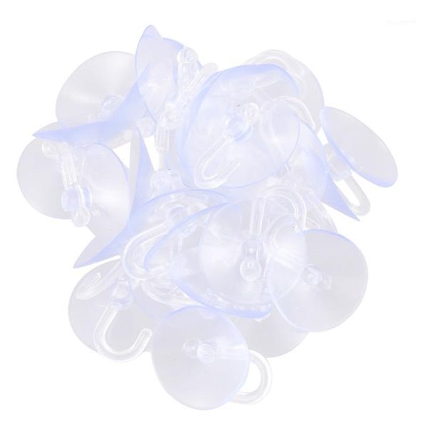 

pvc plastic towel suction cup hook 30mm dia 30 pcs1