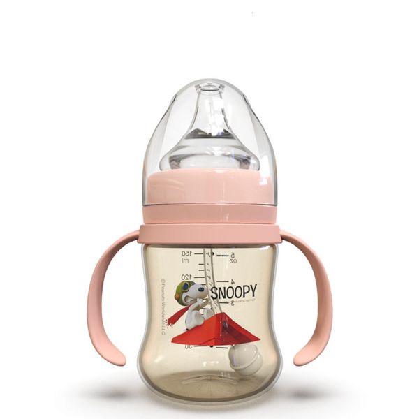 

150ml ppsu wide mouth snoopy anti flatulence baby bottle
