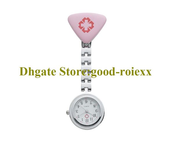 

wholesale nurse watch women's pocket watch necklace accessories sweater chain ladies hanging watches quartz ladys wristwatches aa00136, Slivery;black