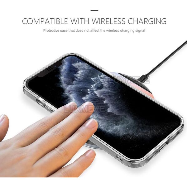 

ultra thin clear sile case for iphone 12 11 pro xs max x xr soft tpu cover for ipho wmtvua