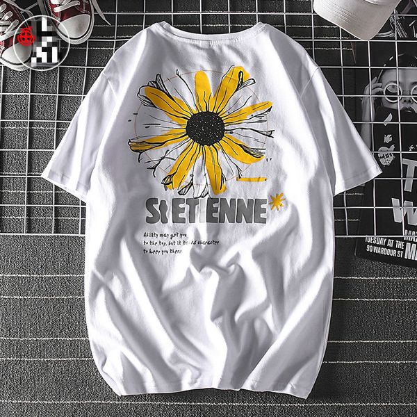 

2021 new japanese margarita short-sleeve shirt t casual cotton t-shirt t-prints on it ef6h, White;black