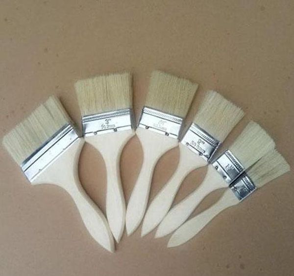 

nylon hair painting brush oil watercolor water powder propylene acrylic differeent size paint brushes s bbyehz yh_pack