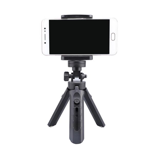 

mini telescopic smartphone video tripod compact selfie stick stabilizer tripod stand handle grip for phone clip wmtgqw dh_niceshop