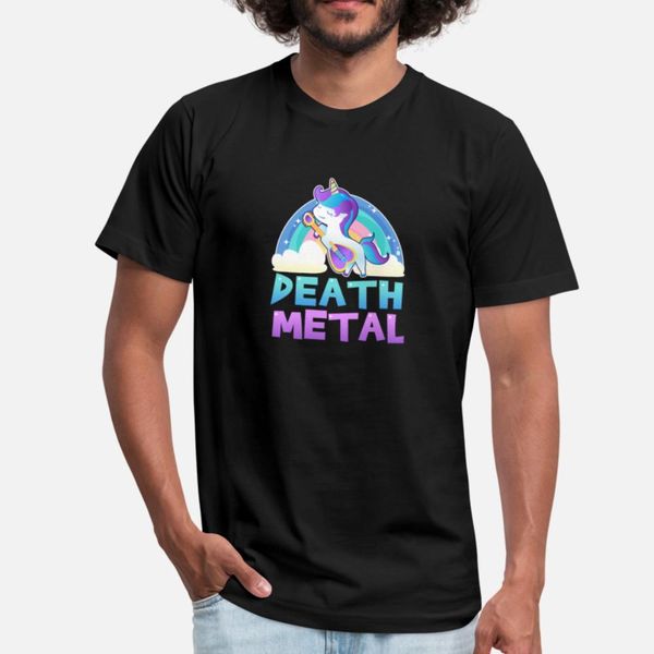 

death metal - unicorn rainbow designers graphic t shirt leisure vintage design tracksuit hoodie sweatshirt