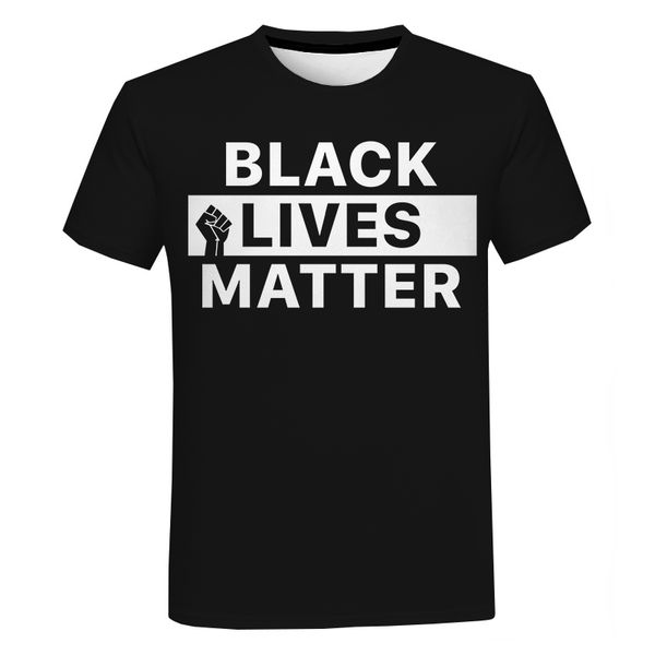 

black lives matter george floyd and i can't breathe 3d print shirts kawaii comics oversized men clothing