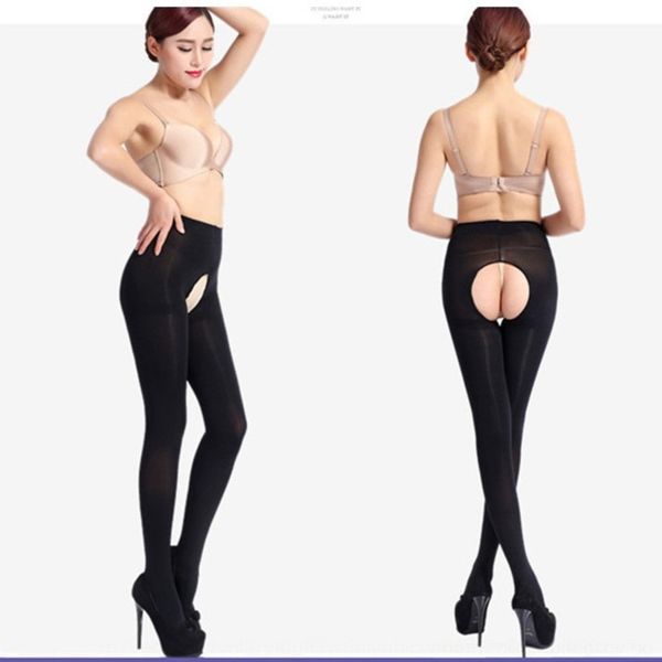 

t2orn spring stockings open-range and summer thin velvet silk women's anti-hook silk stockings leggings socks knvav, Black