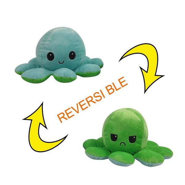 

reversible pulpos plush turn different sides double-sided pulpos plush dolls to show the soft simulation pulpos pl wmtvuw