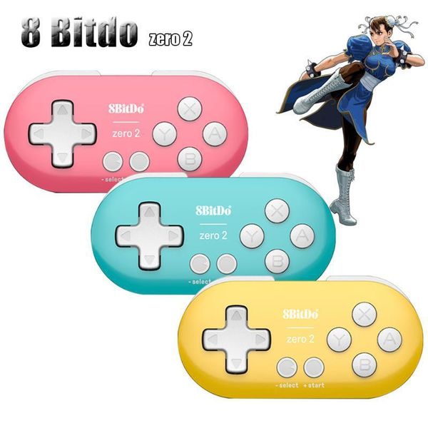 

8bitdo zero 2 bluetooth gamepad for switch windows android macos for switch ns nx lite1