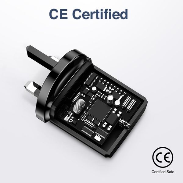 

esr 18w 1pd plug travel wall charger adapter uk plug