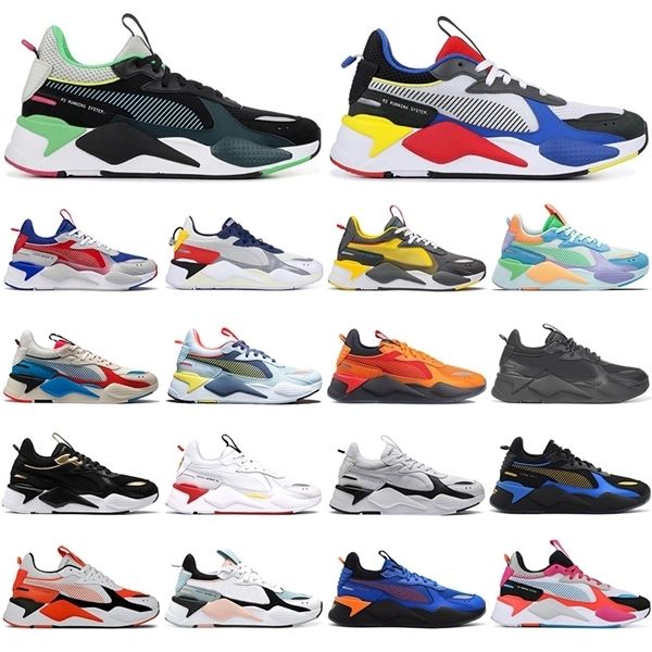 

rs x reinvention toys rs-x women mens running shoes white blue atoll wheels fashion casual flat sport trainers sneakers 36-45
