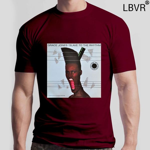 

new grace jones slave to the rhythm singer menblack t-shirt size s-3xl 100% cotton brand new t shirts sport hooded sweatshirt hoodie