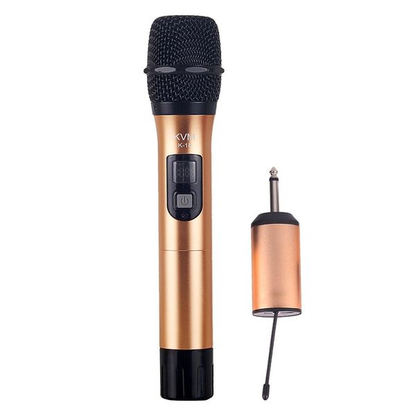 

kvm k-18 handheld wireless microphone with receiver